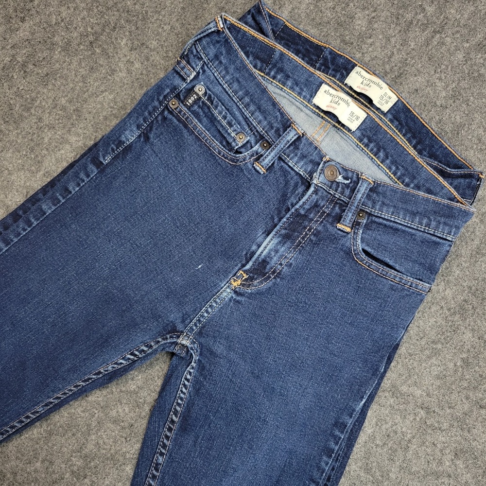 Abercrombie Jeans Kids 15/16 Denim Streetwear Slim Skinny Leg MIX LOT Bundle